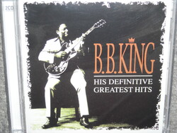 B.B. KING HIS DEFINITIVE GREATEST HITS 2cd CD ÚJ gyári bontatlan