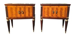 Elegáns Art Deco stílusú éjjeliszekrény pár eladó B292