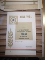 Oklevelek