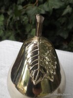 EZÜSTÖZÖTT - CUKORTARTÓ - KÖRTE - 13 x 8 cm - NÉMET - HIBÁTLAN