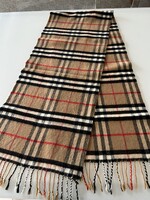 Burberry kockás gyapjúsál, 160 x 30 cm