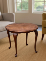 Antik chippendale körasztal tölgyfából