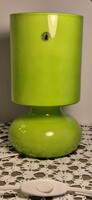 Vintage, modern design IKEA Lykta üveg asztali lámpa – 90-es évek, Hand Made Quality, működő