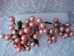 Retro mini karácsonyfa díszek