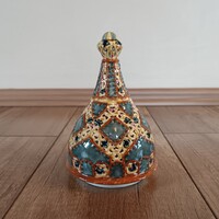 Antik Zsolnay áttört váza fedél a Wanda sorozatból