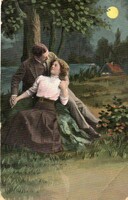 Képeslap: A HOLD, Nő, nők.