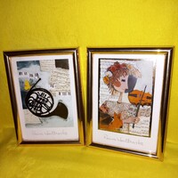 2 db Rosina Wachtmeister képek, nyomatok.