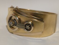 Biedermeier karperec gyémántokkal 18 k