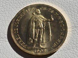 Eredeti arany 100 korona 1908
