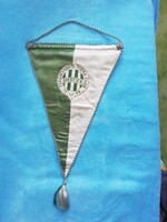 Régi retró Ferencváros FTC focis nagy zászló relikvia falra centik a képeken