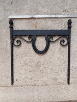 Különleges Nagy méretű Kézműves  Egyedi  Kovácsoltvas Ló patló sárlehúzó Lovas sárkaparó