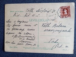 D209127 Levelezőlap  1946 - Tóth Lászlóné  Pécs -  Tóth Béláné  TAHI