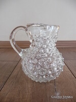 Antik bütykös üveg kancsó