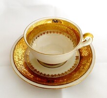 Mitterteich Bavaria mokkás csésze aljjal