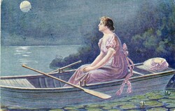 Képeslap: A HOLD, Nő, nők.