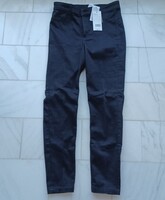 Fekete sztreccs farmernadrág, Jeans, L-es méret. Új.