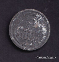2 Fillér 1943 BP.