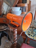 Retro narancssárga TONSIL megafon hangszóró erősítő