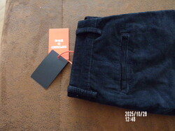 Superdry fekete női mikrobársony nadrág - új