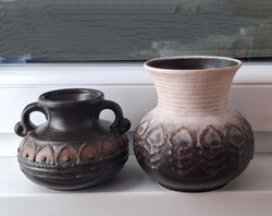 Hibátlan német VEB Haldensleben kerámia vázák