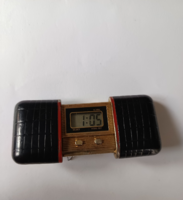 Igazi ritkaság a '80-as évekből quartz utazóóra kroko tokban