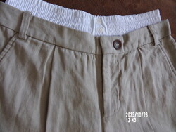 Zara dupla derekú vászon női nadrág - új