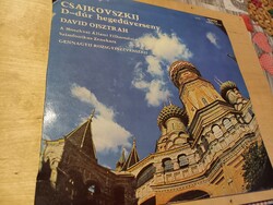 Csajkovszkij / David Ojsztrah - D-dúr Hegedűverseny - LP - Hungaroton, 1978 - SLPX 12075