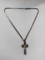 Ezüst Nyaklànc + Antik Kereszt Medàl