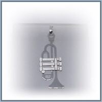 Ezüst trombita medák