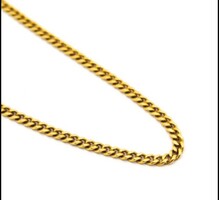 Ùj 18 Karátos 750 Olasz Sárga Arany Nyaklánc 42cm