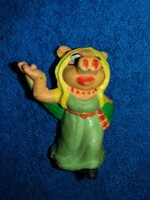 Vintage trafikáru MUPPET SHOW - MISS RÖFI kézzel festett gumi figura GYÁRI állapotba képek szerint 2