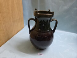 T2920 Iparművészeti tanács által zsűrizett csalikancsó 27 cm