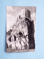 Képeslap (49) - Csehszlovákia (Szlovákia) - Beckov (Beckó) - Vár 1950-es évek - (9x14 cm)