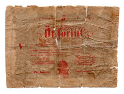 Kossuth 5 Forint Álladalmi Pénzjegy 1848 P