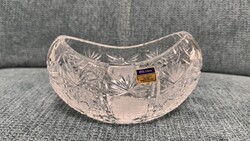 Polonia ólomkristály kínáló tál