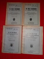 1930 -1940. Aczél Dezső - CICERO KÖNYVCSOMAG - DIÁK KÖNYVTÁR - a képek szerint ACZÉL TESTVÉREK