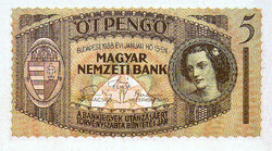 REPLIKA PENGŐ - 1938 - 5 PENGŐ