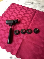 Orosz MONOKULÁR nagyító távcső dobozában.