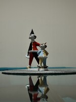 Hollóházi - „Komédiás és tanítványa” - Bohóc kislánnyal