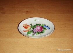 Herendi porcelán bécsi rózsás gyűrű tartó tálka - 6*8 cm
