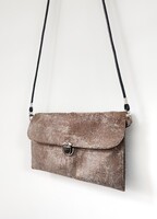 Barna boríték táska, több zsebbel