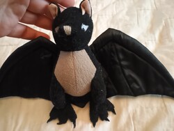 Denevér Halloween dekoráció, plüss játék, alkudható