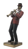 Jazz zenész szobor 2
