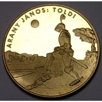 Magyarország,200 forint 2001 PP - Toldi aUNC+ nikkel