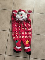 Adventi, karácsonyi kalendárium,  csokitartóval eladó!