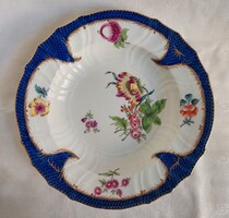 Antik Herendi pikkelyes tányér pár késői Fischer Mór időszakból