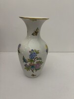 Herendi Viktória mintás porcelán váza 1. osztályú hibátlan