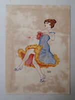 ART DECO TUSRAJZ PETKE 1918 JELZÉSSEL