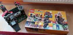 Fehér holló! Extrém ritka LEGO 6086 dobozával!