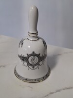Hollóházi porcelán csengő